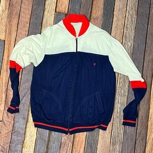 Pierre Cardin Zip-Up Multicolor Track Running Sports Mens Jacket